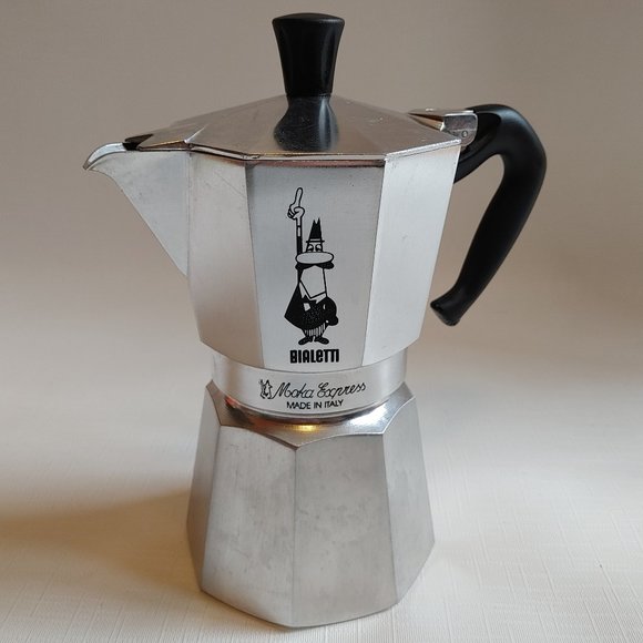 Bialetti Kitchen Bialetti Moka Express Aluminium Stovetop Coffee